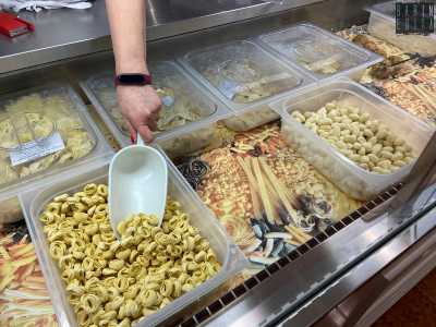 ...tra i quali quello dei tortellini, dei ravioli, degli gnocchi e...